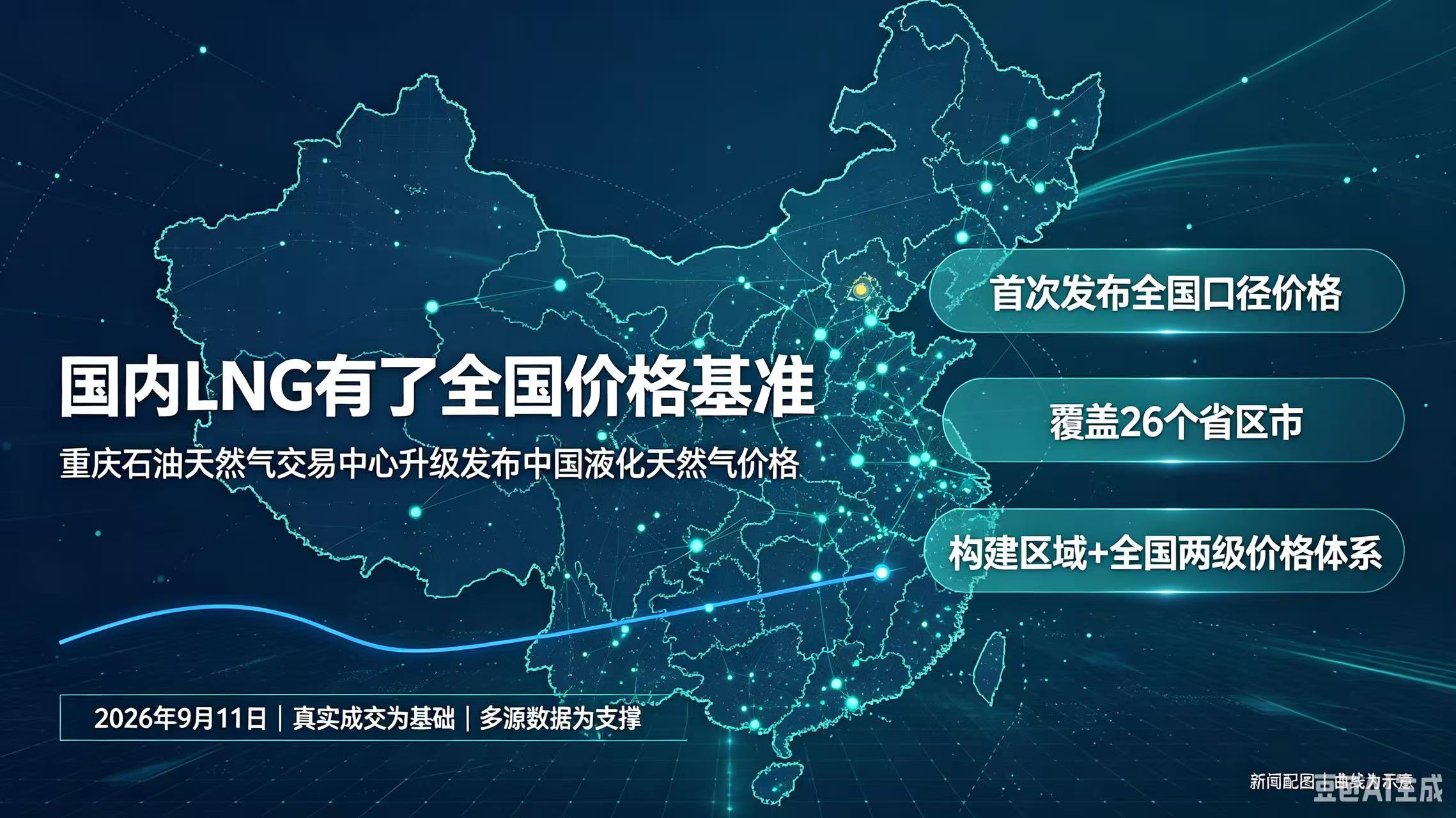 国内LNG有了全国价格基准 ——基于交易数据的中国液化天然气价格正式发布
