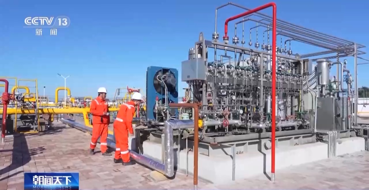 我国首个高压天然气长输管道余压发电项目正式投运