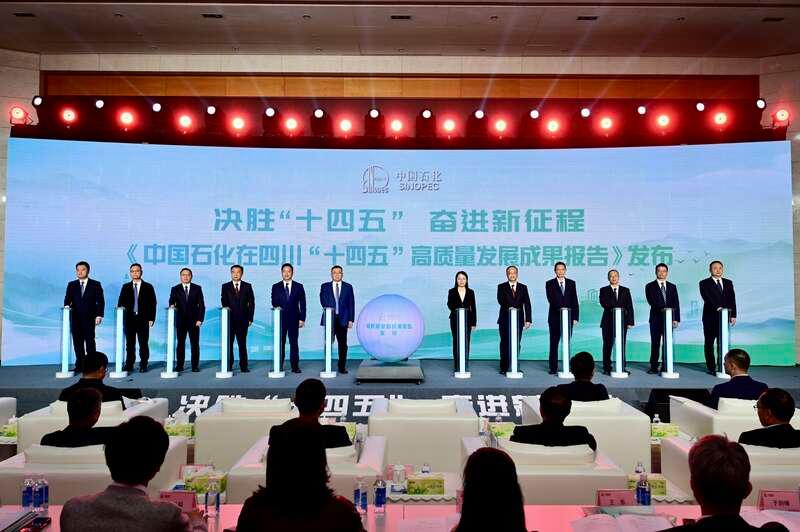 “十四五”期间，中国石化在四川发现8个大中型油气田