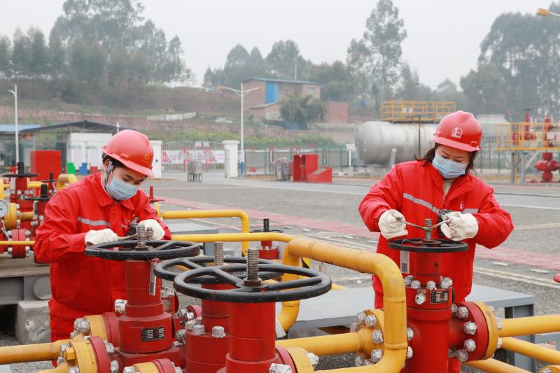 中国石化西南石油局页岩气日产量逾120万方